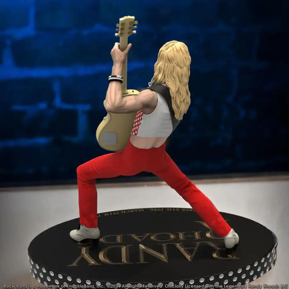 Randy Rhoads IV Rock Iconz szobor figura The Early Years Red Version 24 cm termékfotó