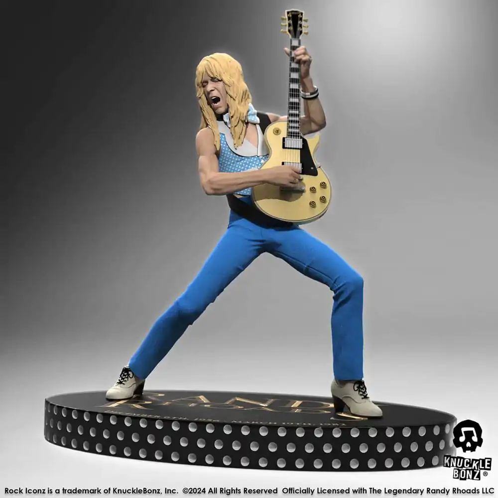 Randy Rhoads IV Rock Iconz The Early év Blue Version szobor figura 24 cm termékfotó