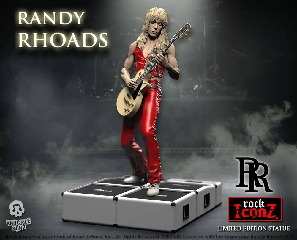 Randy Rhoads Rock Iconz Randy Rhoads III Limitált kiadás szobor figura 22 cm termékfotó