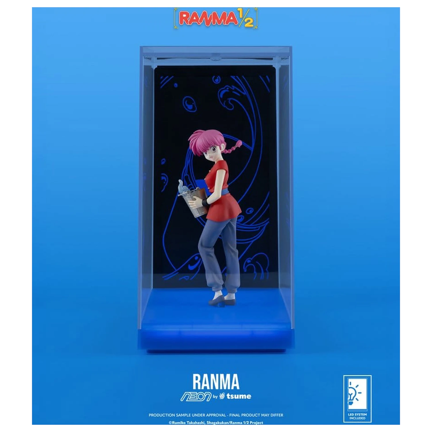 Ranma Neon figura 1/9 Ranma Saotome Girl 20 cm termékfotó
