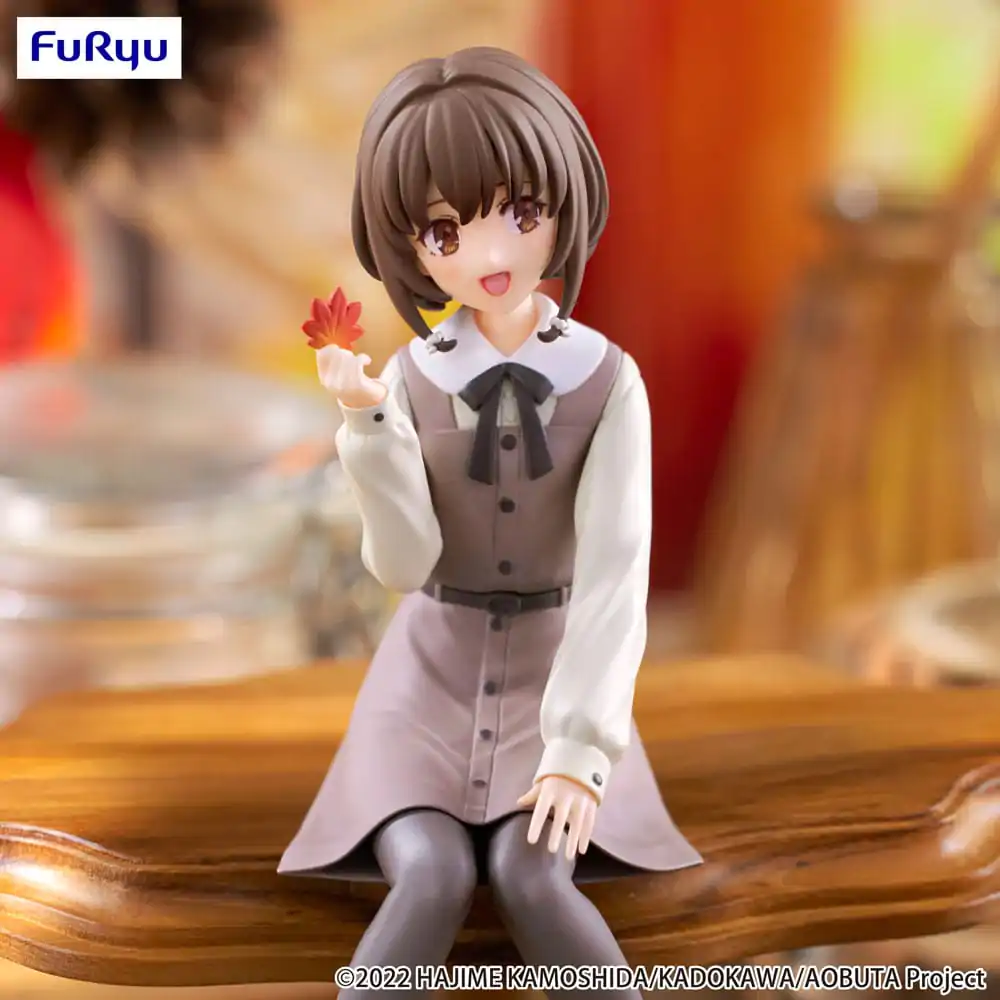 Rascal Does Not Dream Noodle Stopper Kaede Azusagawa Autumn Outfit Ver. PVC szobor figura 14 cm termékfotó