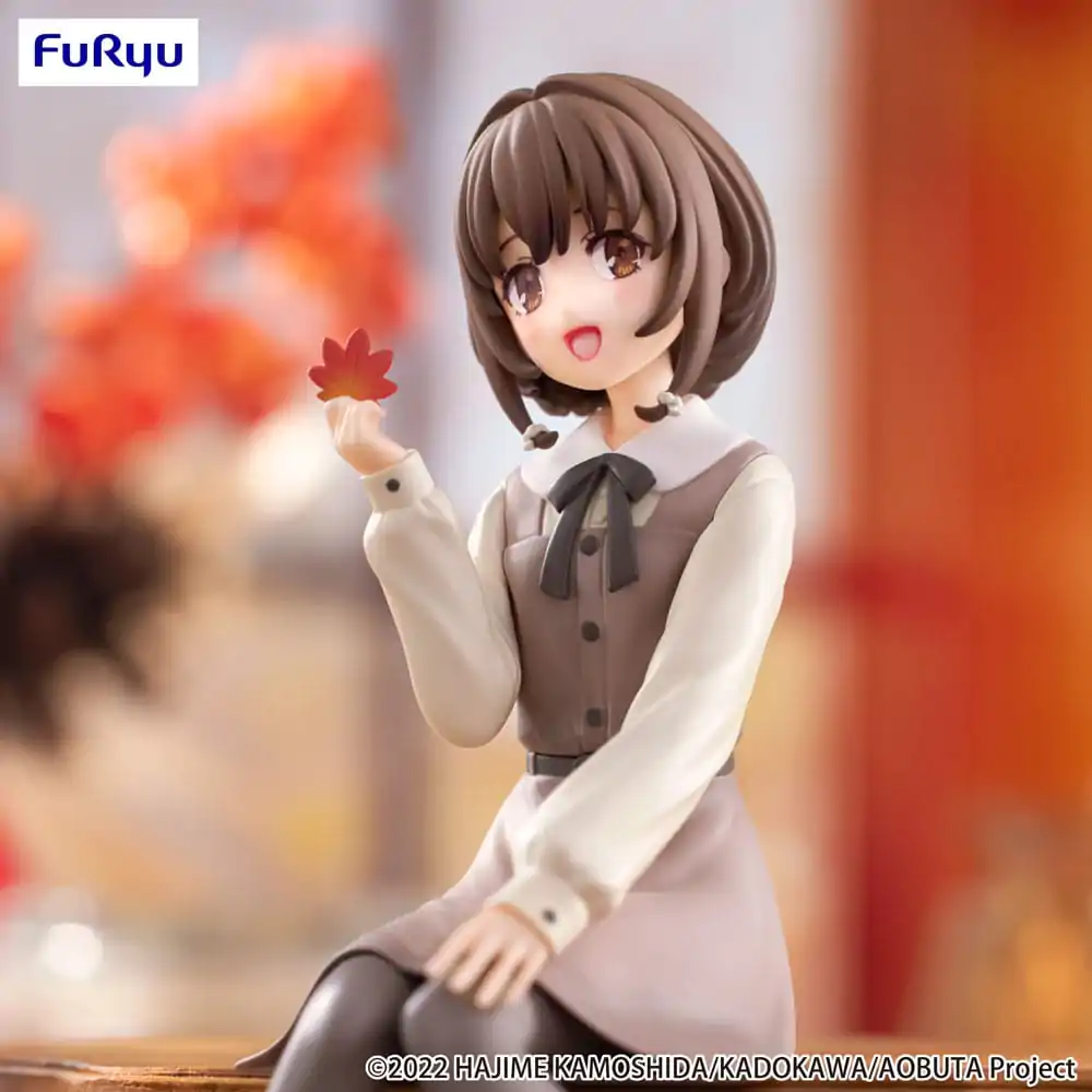 Rascal Does Not Dream Noodle Stopper Kaede Azusagawa Autumn Outfit Ver. PVC szobor figura 14 cm termékfotó