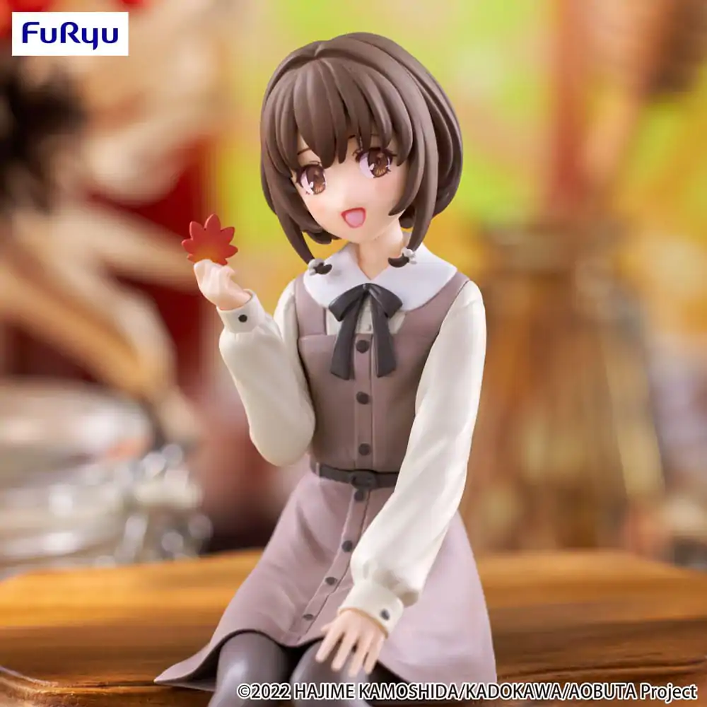 Rascal Does Not Dream Noodle Stopper Kaede Azusagawa Autumn Outfit Ver. PVC szobor figura 14 cm termékfotó
