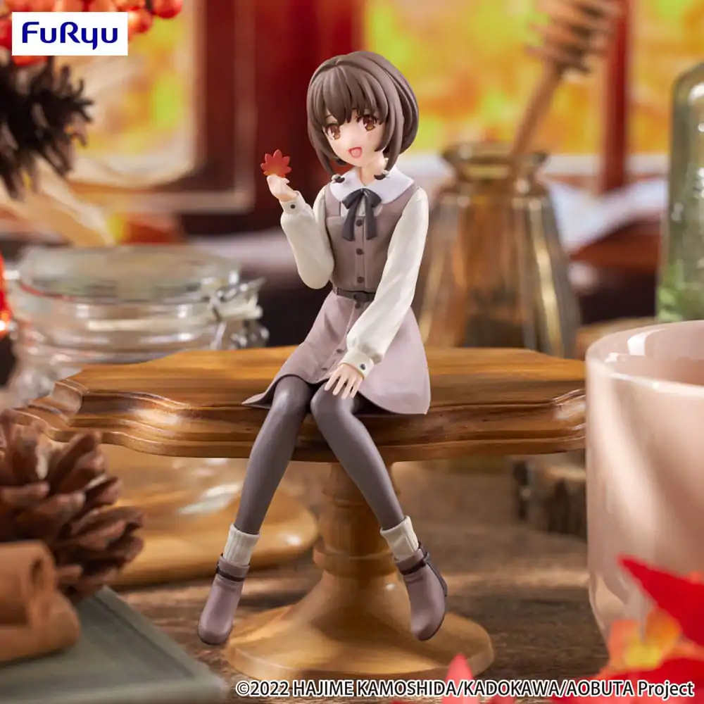Rascal Does Not Dream Noodle Stopper Kaede Azusagawa Autumn Outfit Ver. PVC szobor figura 14 cm termékfotó