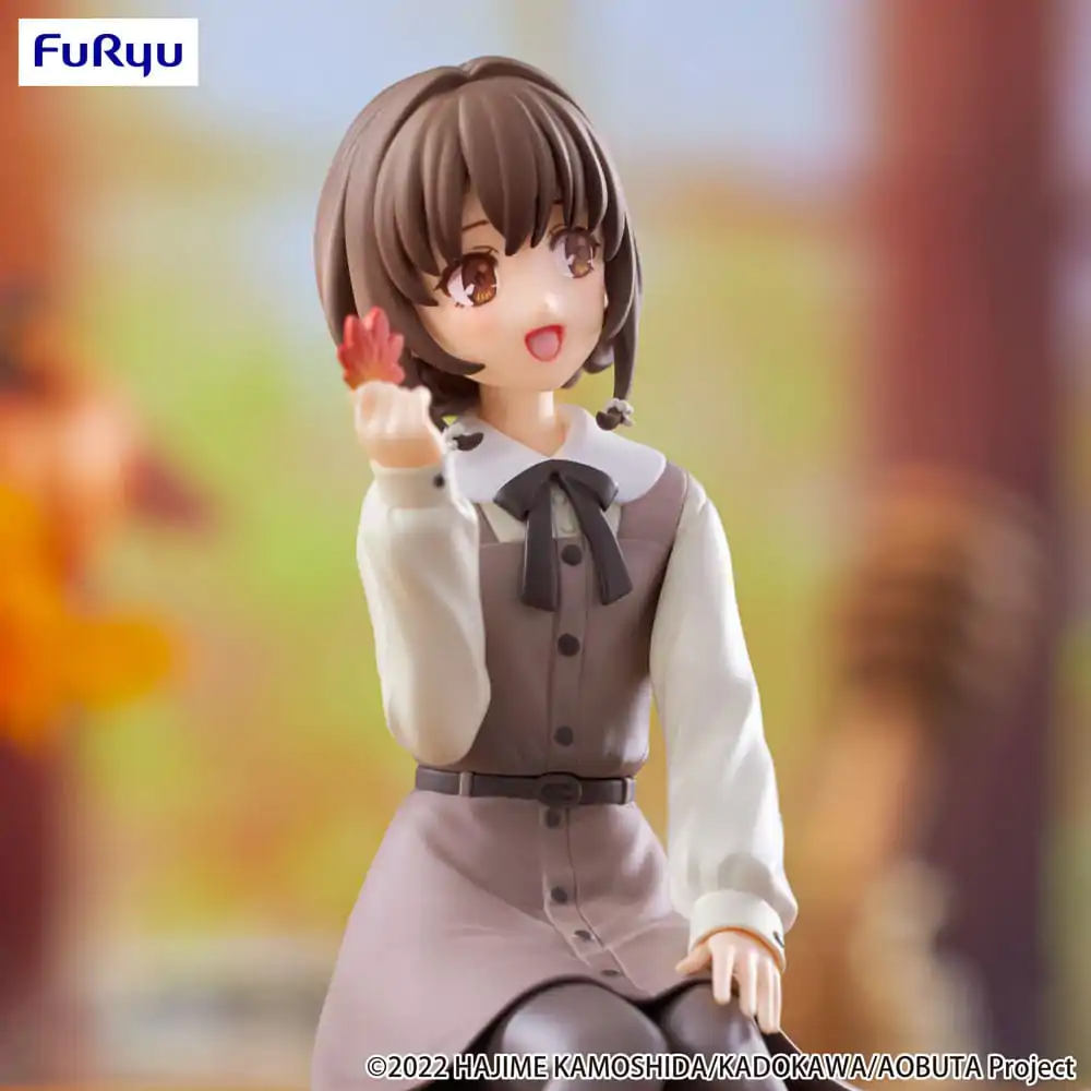Rascal Does Not Dream Noodle Stopper Kaede Azusagawa Autumn Outfit Ver. PVC szobor figura 14 cm termékfotó