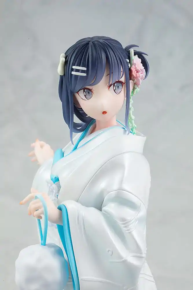 Rascal Does Not Dream of a Bunny Girl Senpai 1/7 Mai Sakurajima White Kimono Ver. szobor figura 23 cm termékfotó