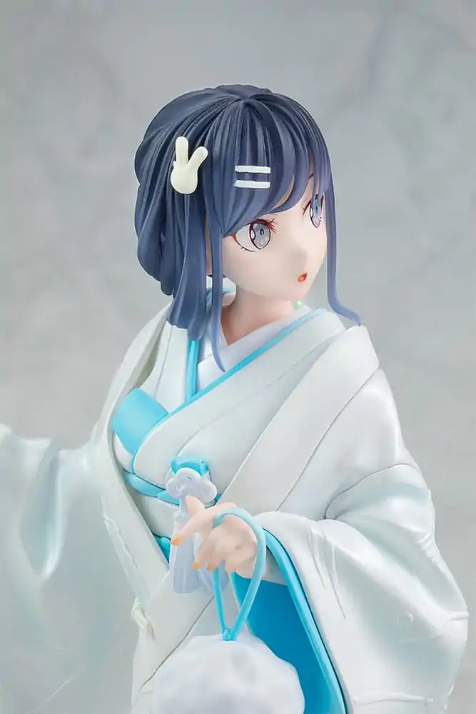 Rascal Does Not Dream of a Bunny Girl Senpai 1/7 Mai Sakurajima White Kimono Ver. szobor figura 23 cm termékfotó