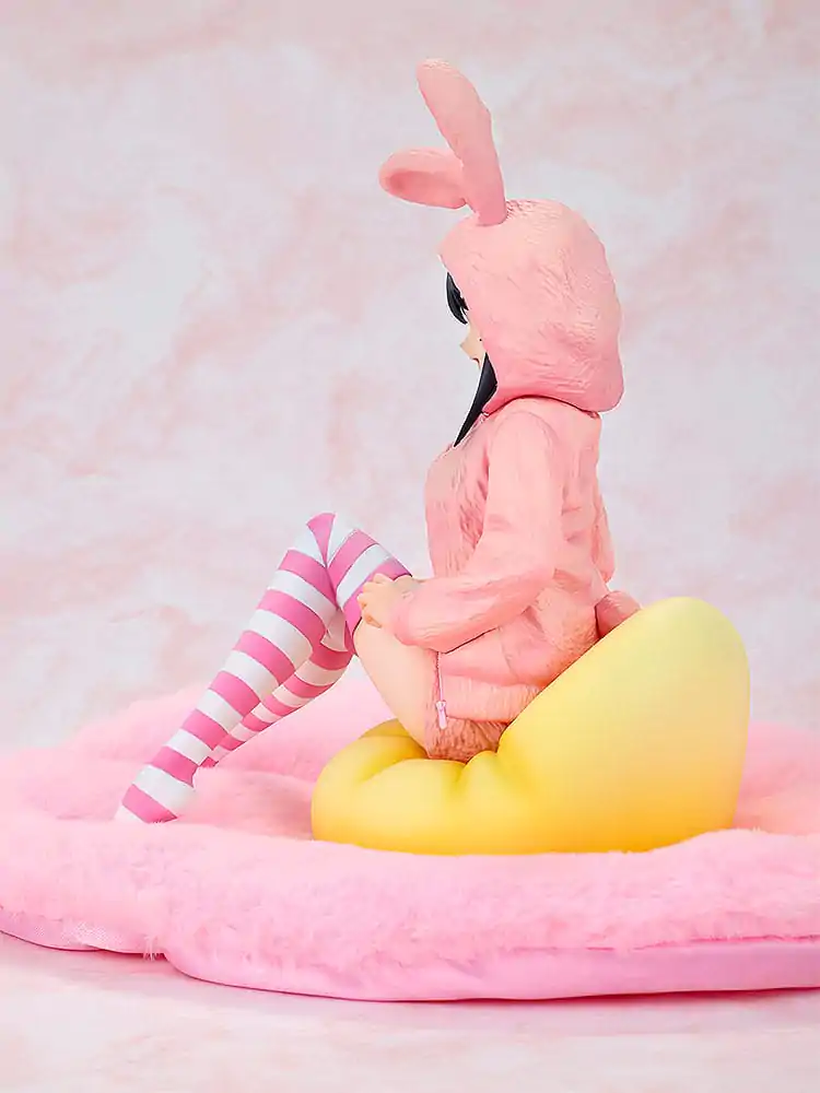 Rascal Does Not Dream of a Knapsack Kid 1/7 Mai Sakurajima Hoodie Look Rabbit Ears Ver. Popular Edition PVC szobor figura 18 cm termékfotó