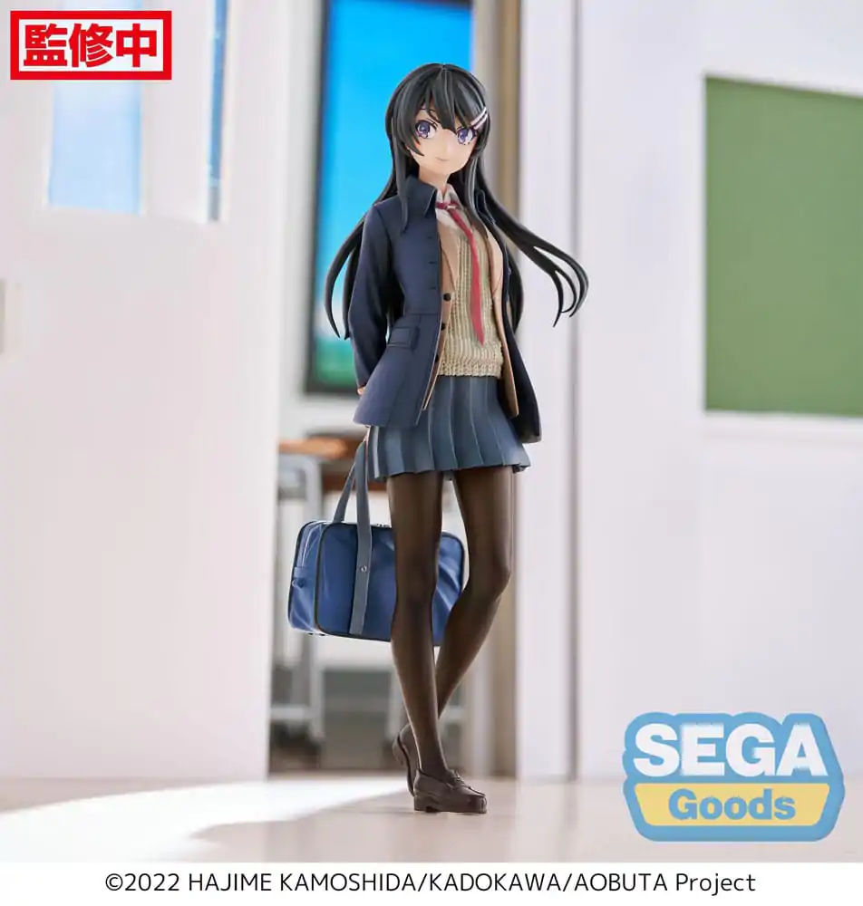 Rascal Does Not Dream of a Sister Venturing Out Luminasta Mai Sakurajima PVC szobor figura 18 cm termékfotó