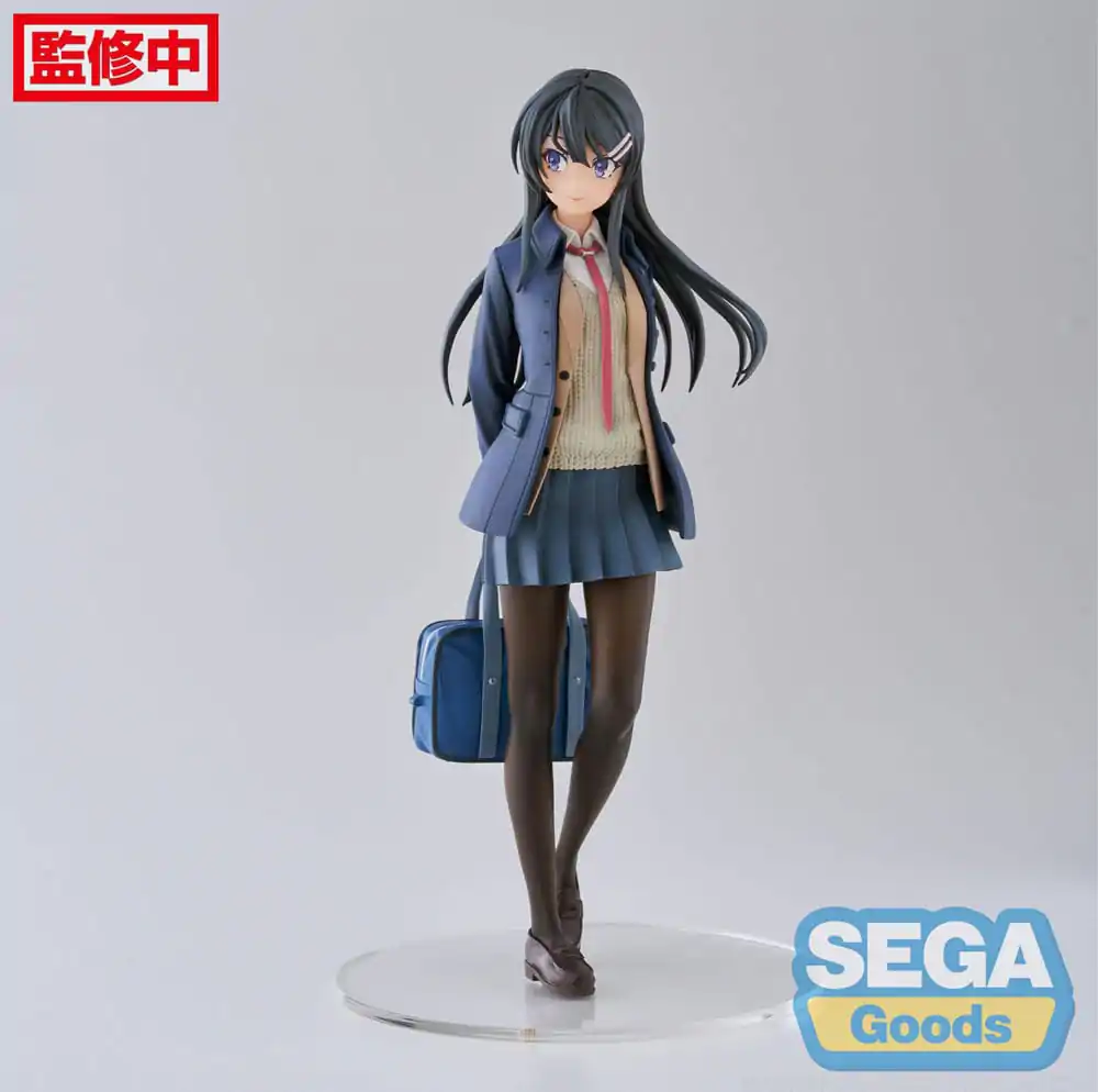 Rascal Does Not Dream of a Sister Venturing Out Luminasta Mai Sakurajima PVC szobor figura 18 cm termékfotó