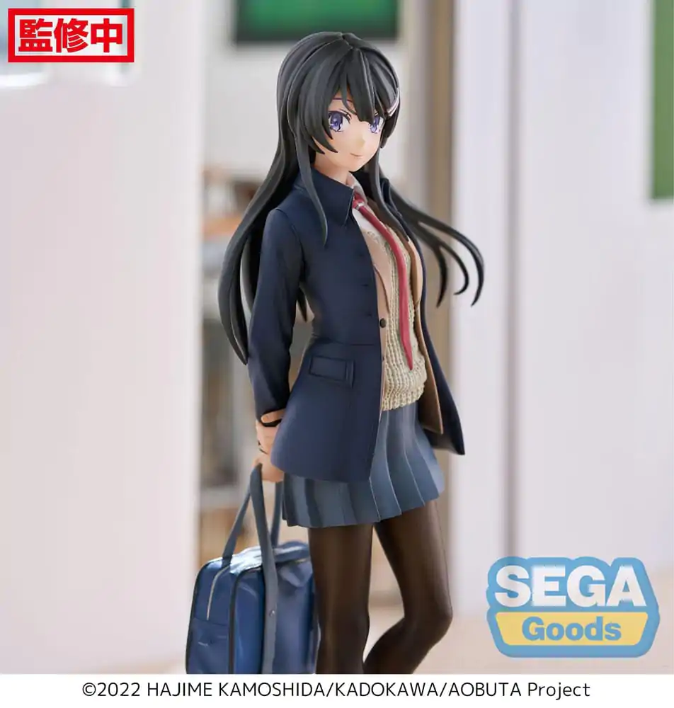 Rascal Does Not Dream of a Sister Venturing Out Luminasta Mai Sakurajima PVC szobor figura 18 cm termékfotó