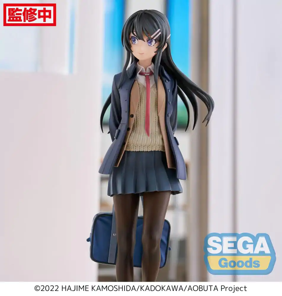 Rascal Does Not Dream of a Sister Venturing Out Luminasta Mai Sakurajima PVC szobor figura 18 cm termékfotó