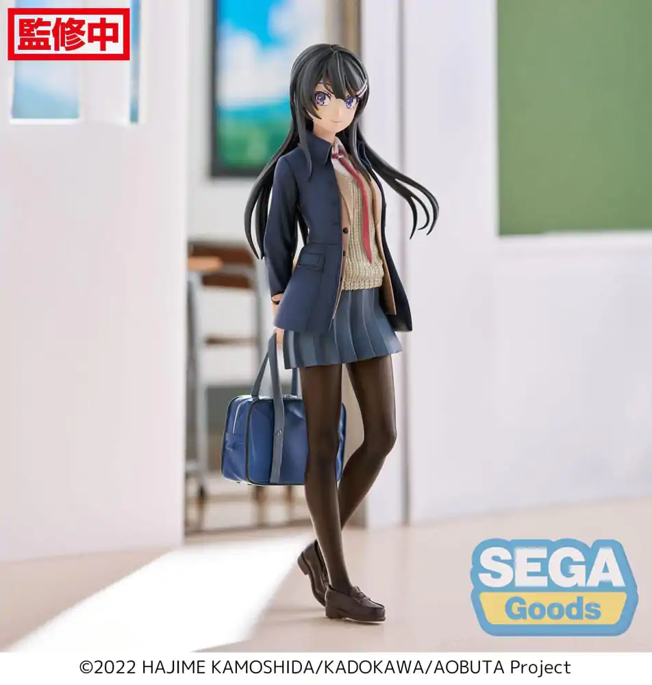 Rascal Does Not Dream of a Sister Venturing Out Luminasta Mai Sakurajima PVC szobor figura 18 cm termékfotó