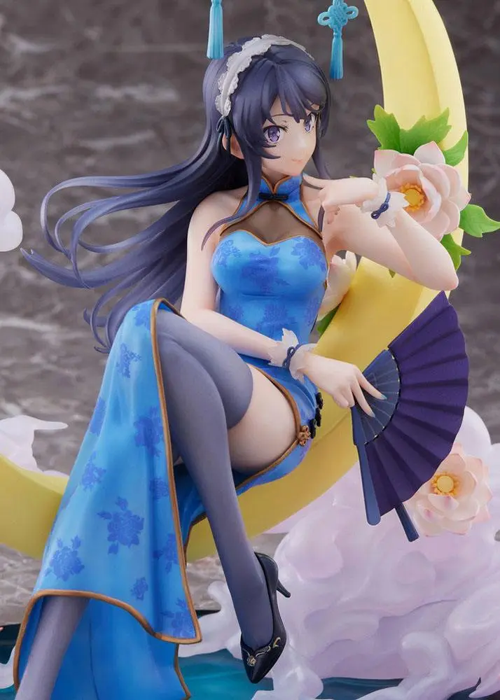 Rascal Does Not Dream of Bunny Girl Senpai 1/7 Mai Sakurajima Chinese Dress Ver. PVC szobor figura 25 cm termékfotó