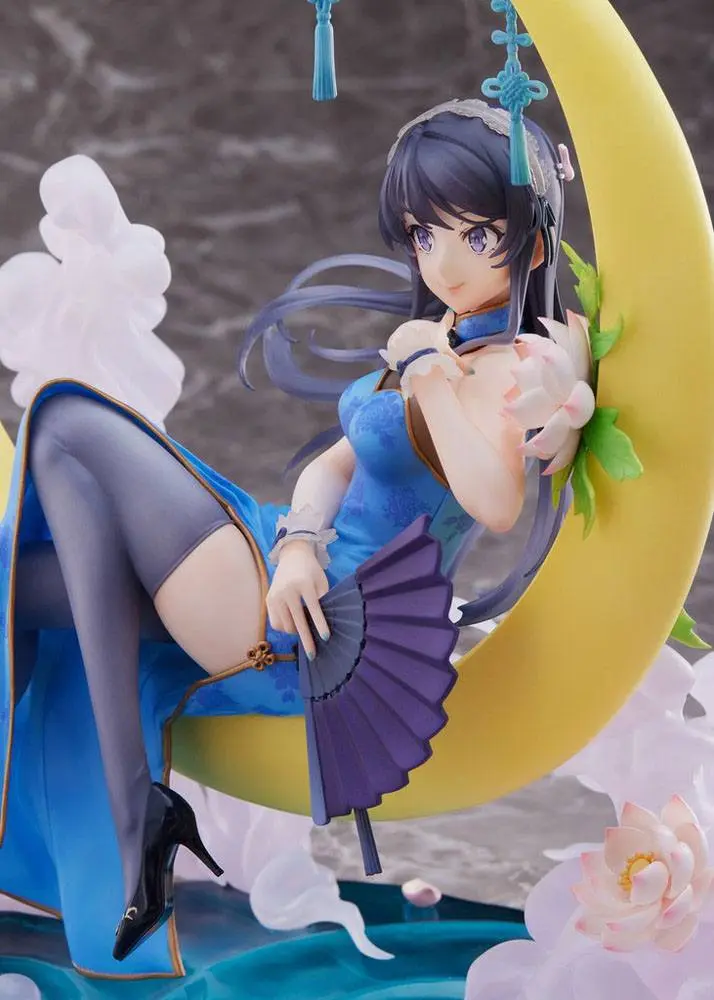 Rascal Does Not Dream of Bunny Girl Senpai 1/7 Mai Sakurajima Chinese Dress Ver. PVC szobor figura 25 cm termékfotó