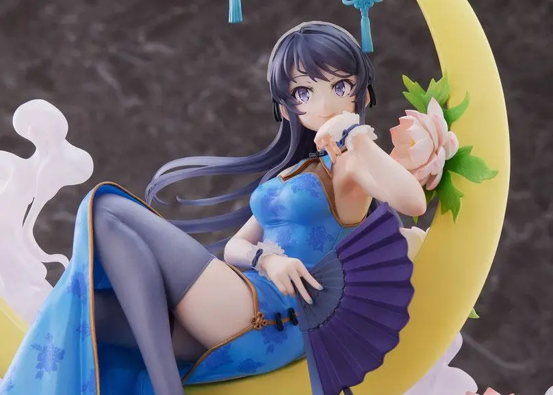 Rascal Does Not Dream of Bunny Girl Senpai 1/7 Mai Sakurajima Chinese Dress Ver. PVC szobor figura 25 cm termékfotó
