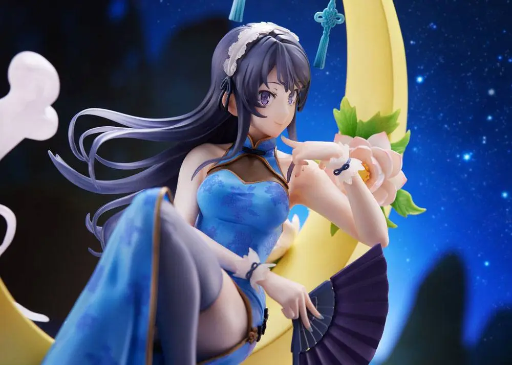 Rascal Does Not Dream of Bunny Girl Senpai 1/7 Mai Sakurajima Chinese Dress Ver. PVC szobor figura 25 cm termékfotó