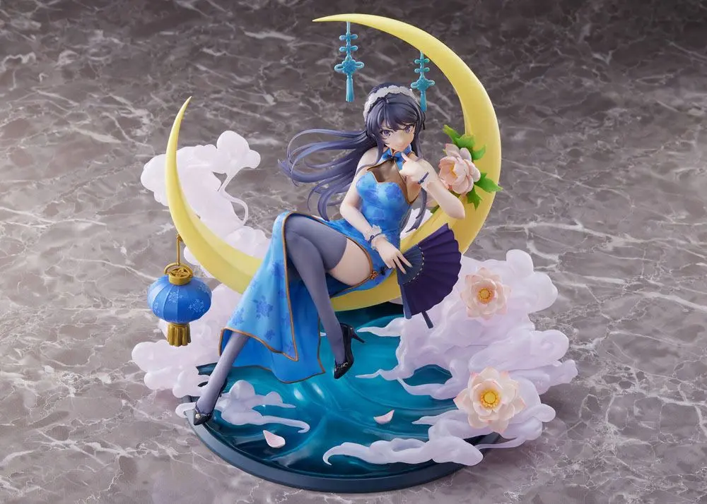 Rascal Does Not Dream of Bunny Girl Senpai 1/7 Mai Sakurajima Chinese Dress Ver. PVC szobor figura 25 cm termékfotó
