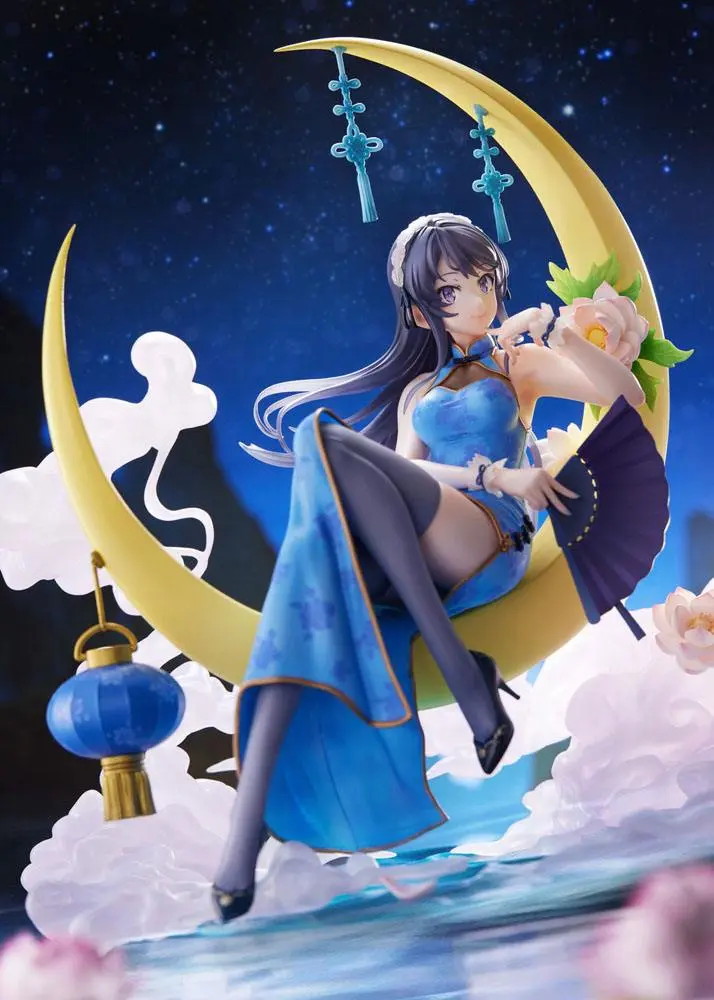 Rascal Does Not Dream of Bunny Girl Senpai 1/7 Mai Sakurajima Chinese Dress Ver. PVC szobor figura 25 cm termékfotó