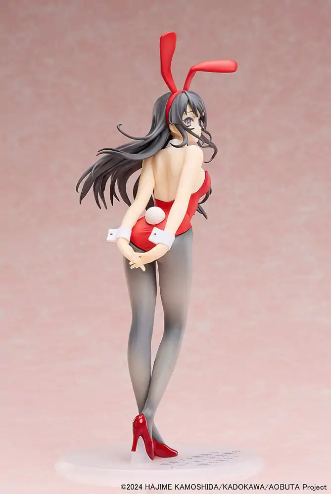 Rascal Does Not Dream of Bunny Girl Senpai 1/7 Mai Sakurajima Red Bunny Girl Ver. szobor figura 27 cm termékfotó