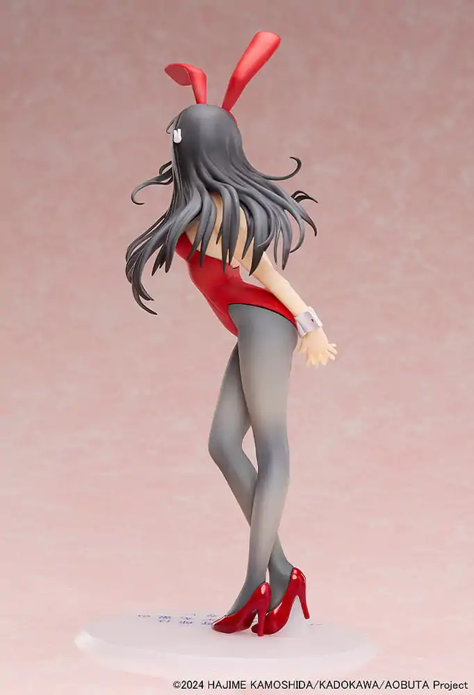 Rascal Does Not Dream of Bunny Girl Senpai 1/7 Mai Sakurajima Red Bunny Girl Ver. szobor figura 27 cm termékfotó