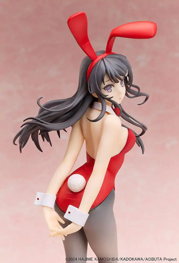 Rascal Does Not Dream of Bunny Girl Senpai 1/7 Mai Sakurajima Red Bunny Girl Ver. szobor figura 27 cm termékfotó