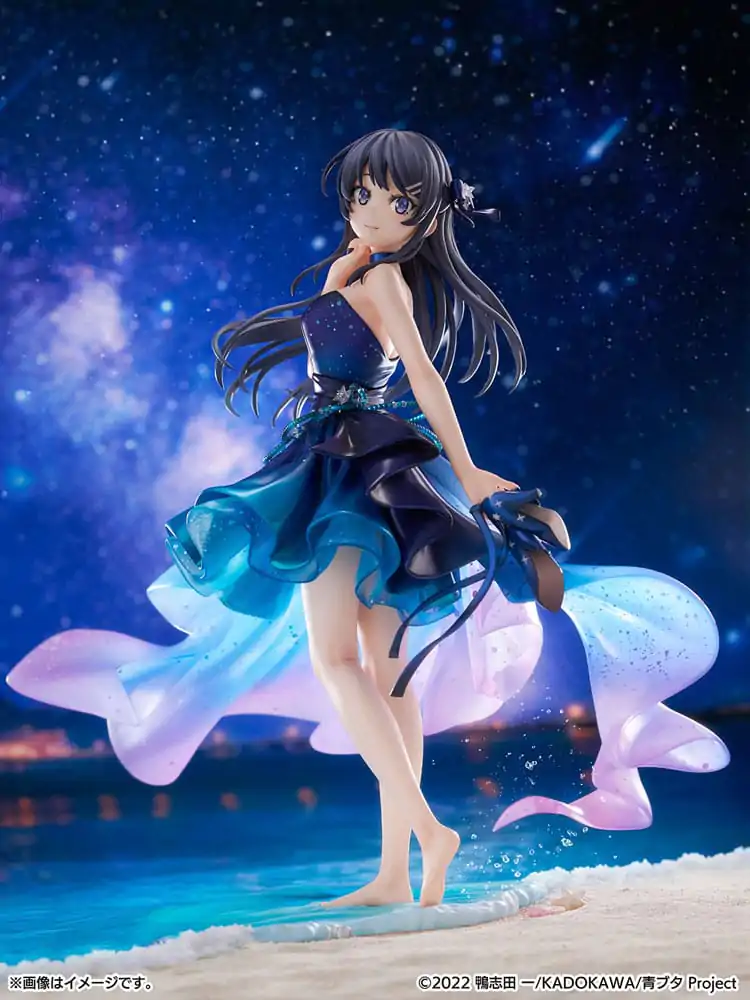 Rascal Does Not Dream of Bunny Girl Senpai 1/7 Mai Sakurajima Starry night sky Ver. PVC szobor figura 25 cm termékfotó