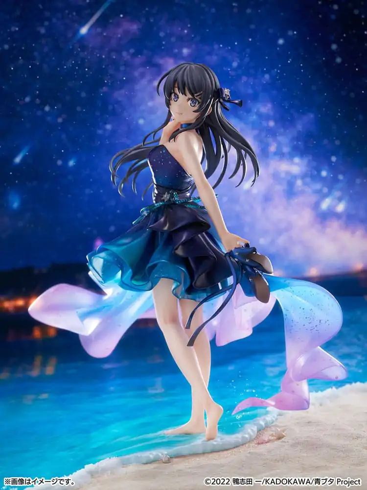 Rascal Does Not Dream of Bunny Girl Senpai 1/7 Mai Sakurajima Starry night sky Ver. PVC szobor figura 25 cm termékfotó