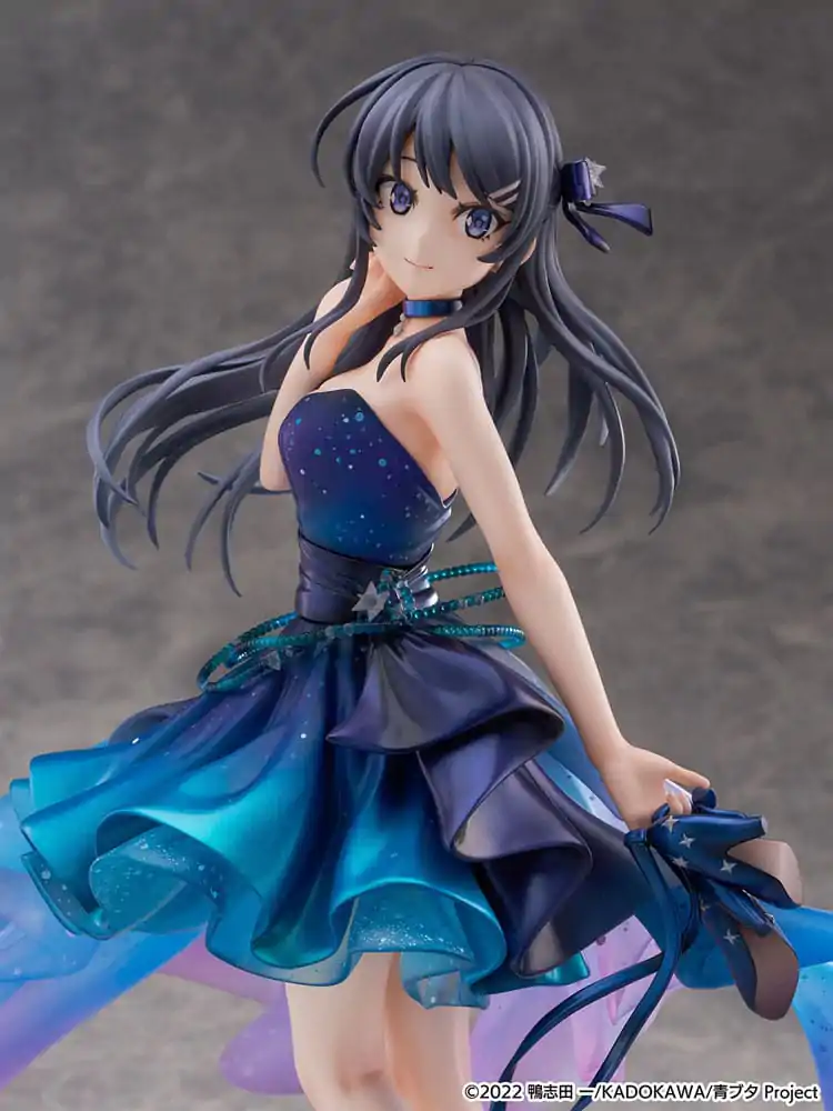 Rascal Does Not Dream of Bunny Girl Senpai 1/7 Mai Sakurajima Starry night sky Ver. PVC szobor figura 25 cm termékfotó