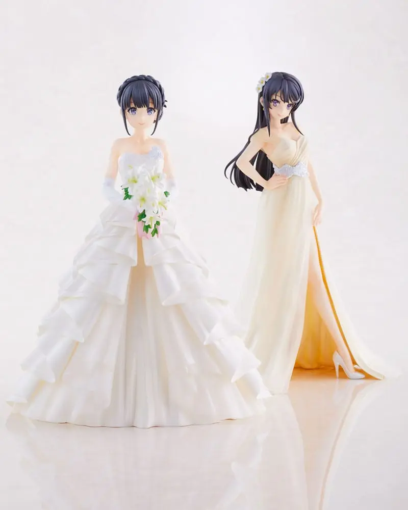 Rascal Does Not Dream of Bunny Girl Senpai 1/7 Shoko Makinohara Wedding ver szobor figura 22 cm termékfotó