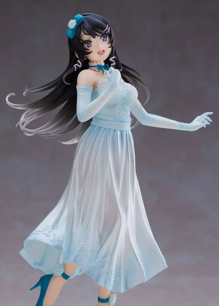 Rascal Does Not Dream of Bunny Girl Senpai Coreful Mai Sakurajima Party Dress Ver. PVC szobor figura 20 cm termékfotó