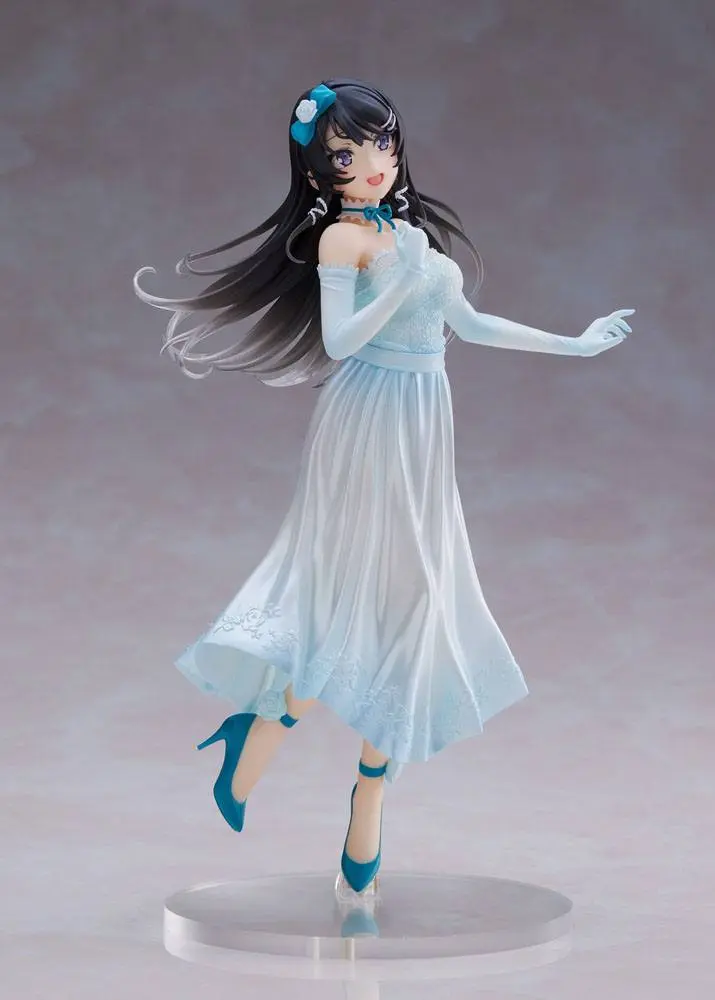 Rascal Does Not Dream of Bunny Girl Senpai Coreful Mai Sakurajima Party Dress Ver. PVC szobor figura 20 cm termékfotó