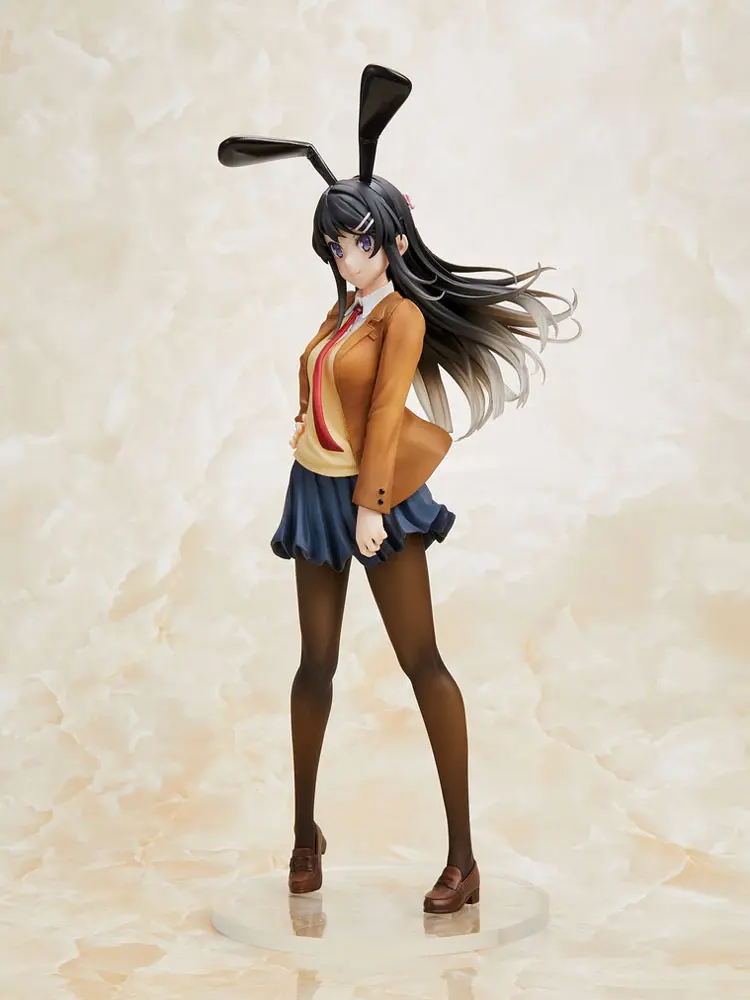 Rascal Does Not Dream of Bunny Girl SenpaiMai Sakurajima School Uniform Ver. PVC szobor figura 20 cm termékfotó