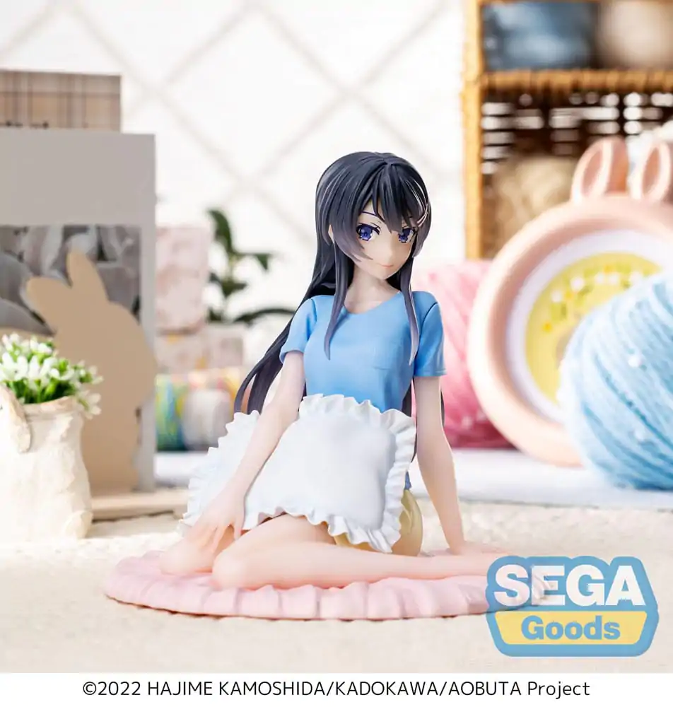 Rascal Does Not Dream of Bunny Girl Senpai Luminasta Mai Sakurajima Pajamas PVC szobor figura 14 cm termékfotó