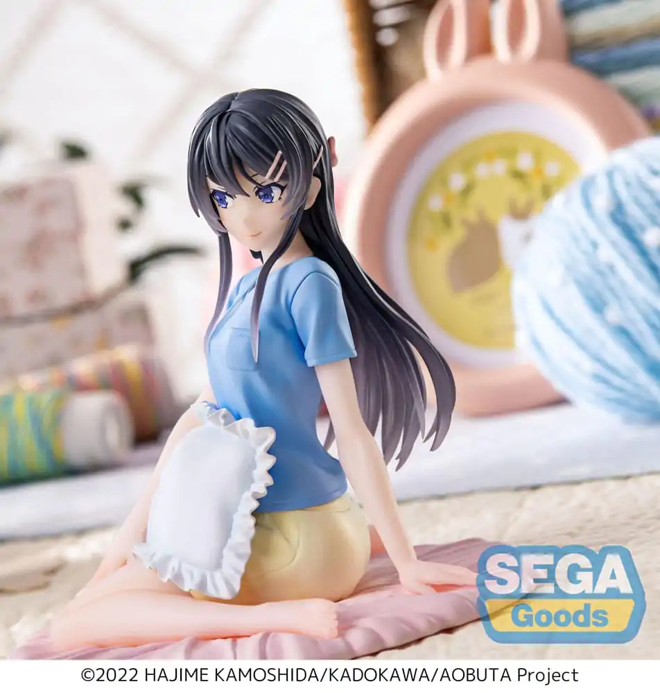 Rascal Does Not Dream of Bunny Girl Senpai Luminasta Mai Sakurajima Pajamas PVC szobor figura 14 cm termékfotó