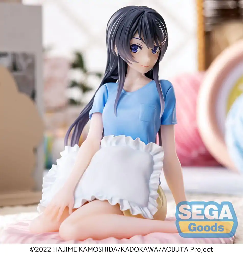 Rascal Does Not Dream of Bunny Girl Senpai Luminasta Mai Sakurajima Pajamas PVC szobor figura 14 cm termékfotó
