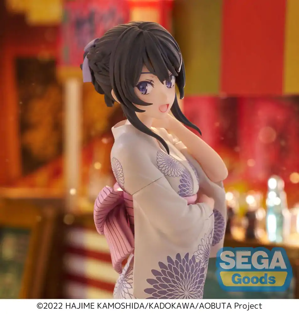 Rascal Does Not Dream of Bunny Girl Senpai Luminasta PVC szobor figura Mai Sakurajima Yukata 22 cm termékfotó