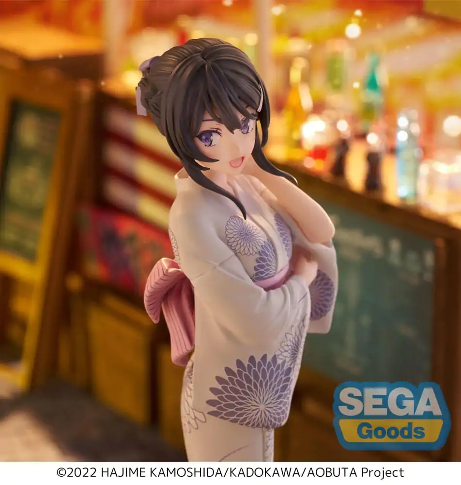 Rascal Does Not Dream of Bunny Girl Senpai Luminasta PVC szobor figura Mai Sakurajima Yukata 22 cm termékfotó