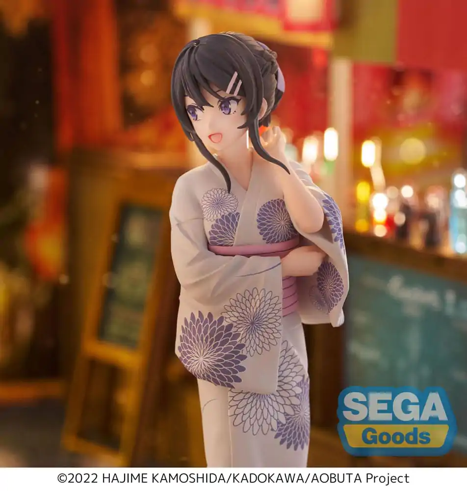 Rascal Does Not Dream of Bunny Girl Senpai Luminasta PVC szobor figura Mai Sakurajima Yukata 22 cm termékfotó