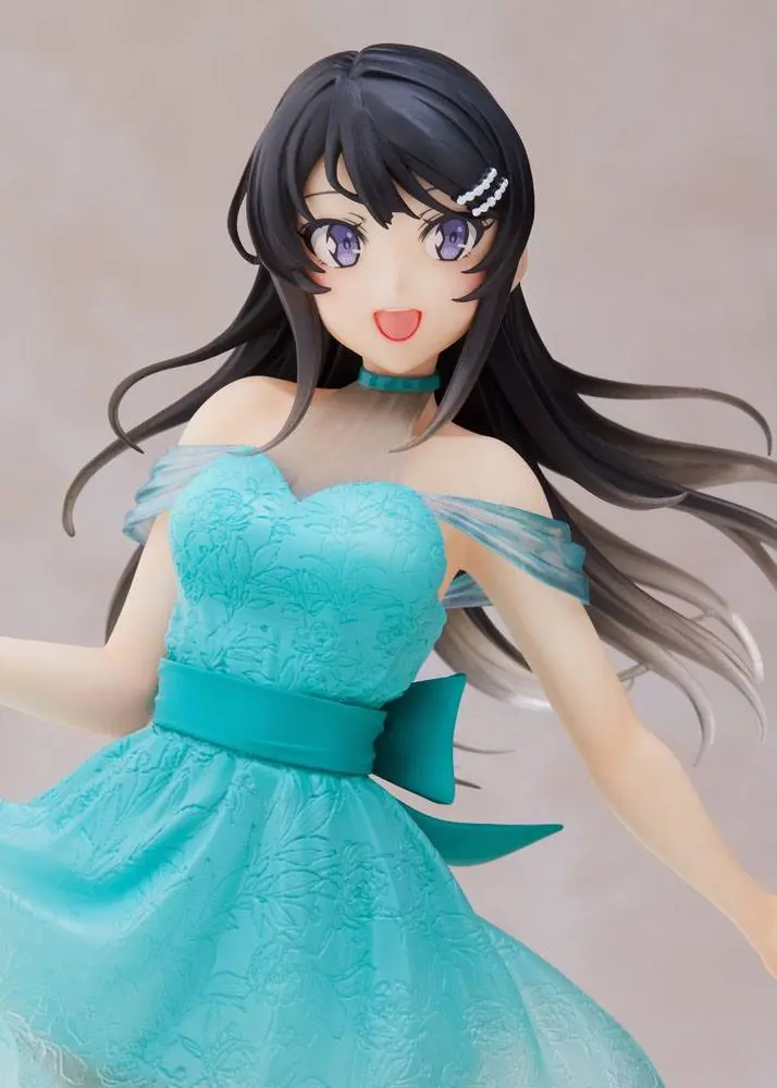 Rascal Does Not Dream of Bunny Girl Senpai Mai Sakurajima Clear Dress Ver. PVC szobor figura 20 cm termékfotó
