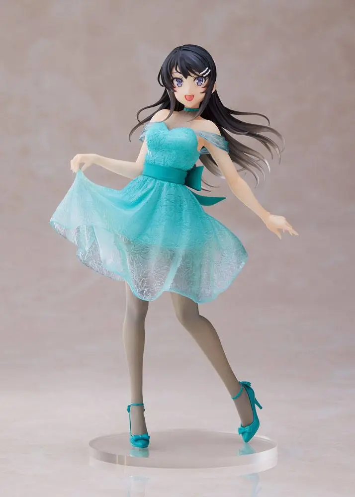 Rascal Does Not Dream of Bunny Girl Senpai Mai Sakurajima Clear Dress Ver. PVC szobor figura 20 cm termékfotó