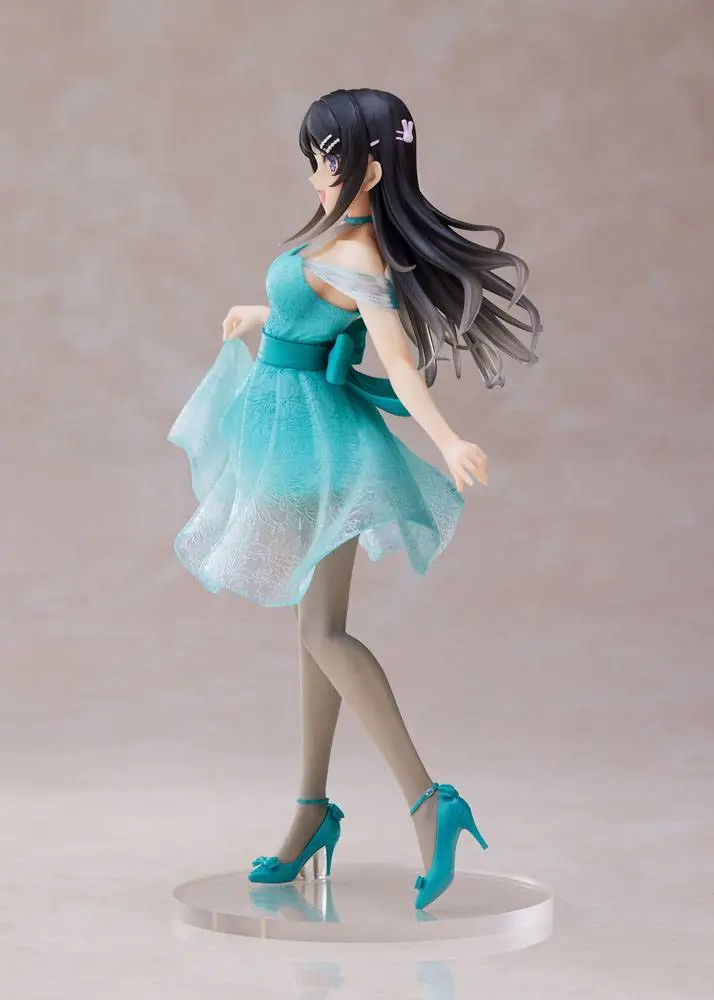Rascal Does Not Dream of Bunny Girl Senpai Mai Sakurajima Clear Dress Ver. PVC szobor figura 20 cm termékfotó
