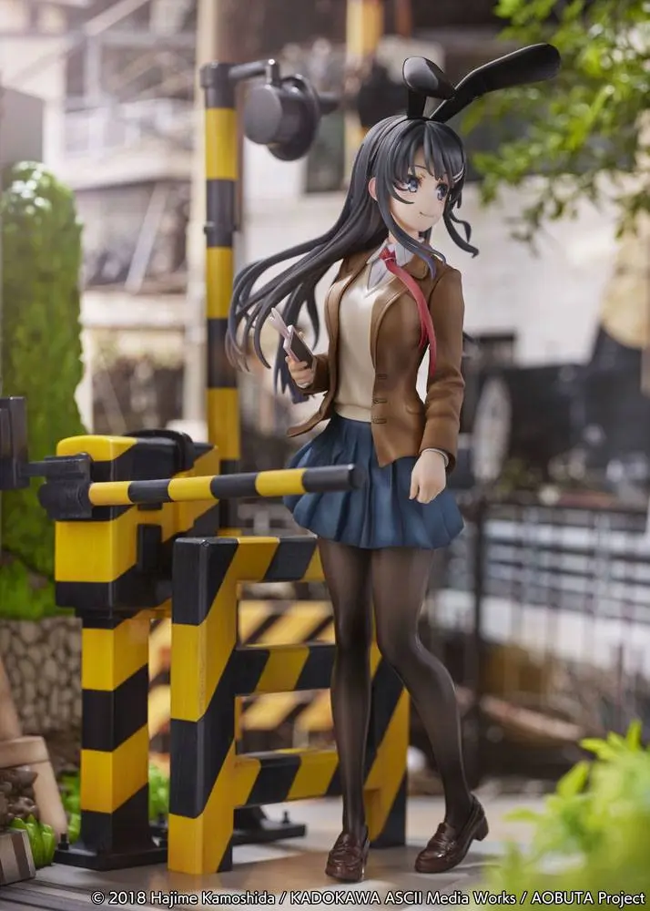 Rascal Does Not Dream of Bunny Girl Senpai Mai Sakurajima Enoden Ver. PVC szobor figura 29 cm termékfotó