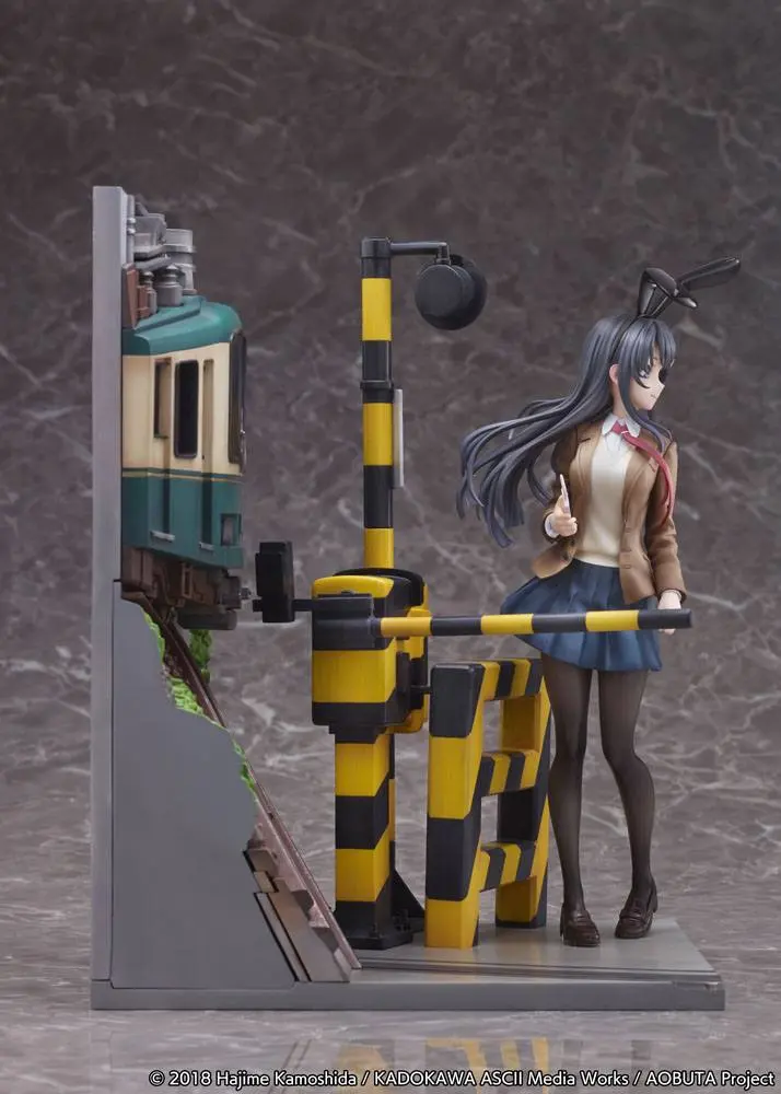 Rascal Does Not Dream of Bunny Girl Senpai Mai Sakurajima Enoden Ver. PVC szobor figura 29 cm termékfotó