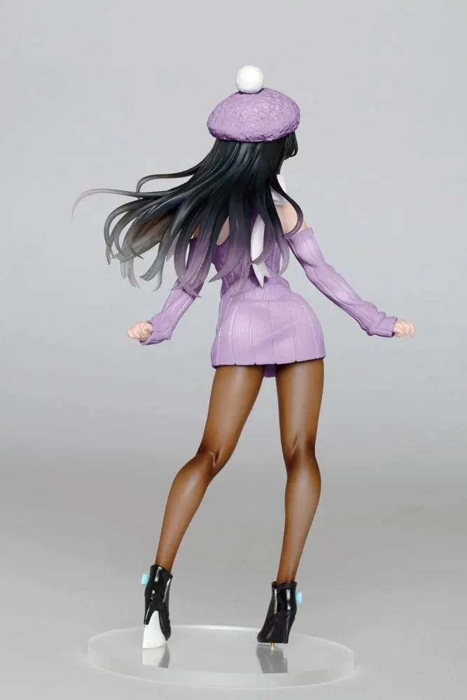 Rascal Does Not Dream of Bunny Girl Senpai Mai Sakurajima Knit One-piece Ver. szobor figura 23 cm termékfotó
