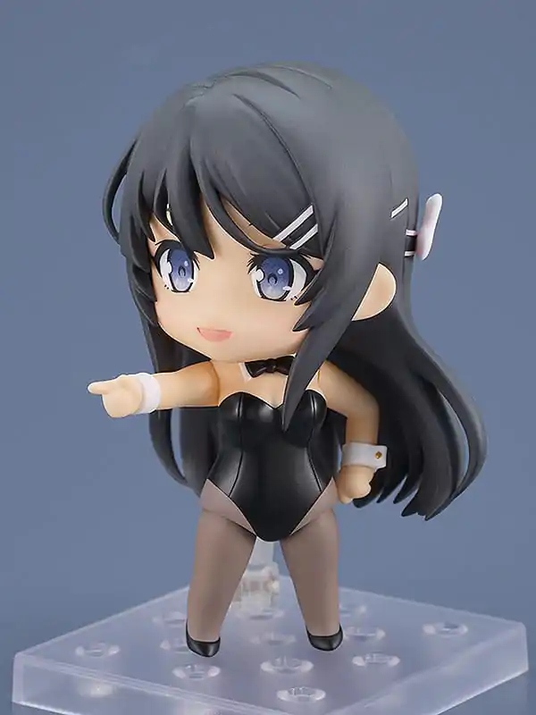 Rascal Does Not Dream of Bunny Girl Senpai Nendoroid akciófigura Mai Sakurajima: Bunny Girl Ver. 10 cm termékfotó