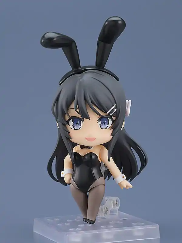 Rascal Does Not Dream of Bunny Girl Senpai Nendoroid akciófigura Mai Sakurajima: Bunny Girl Ver. 10 cm termékfotó