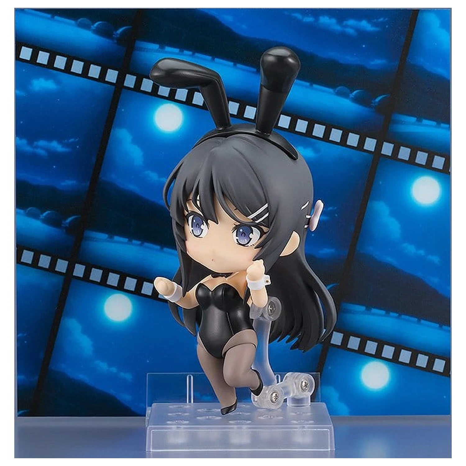 Rascal Does Not Dream of Bunny Girl Senpai Nendoroid akciófigura Mai Sakurajima: Bunny Girl Ver. 10 cm termékfotó