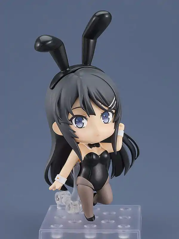 Rascal Does Not Dream of Bunny Girl Senpai Nendoroid akciófigura Mai Sakurajima: Bunny Girl Ver. 10 cm termékfotó