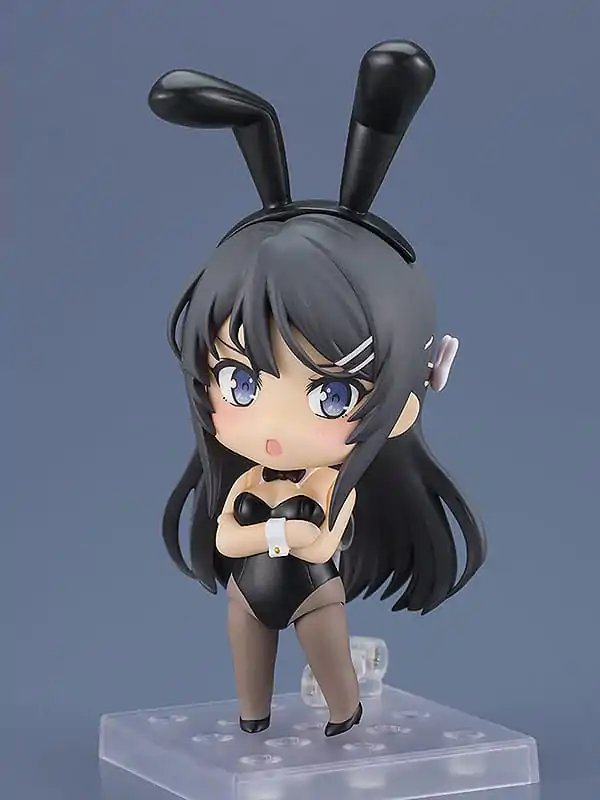 Rascal Does Not Dream of Bunny Girl Senpai Nendoroid akciófigura Mai Sakurajima: Bunny Girl Ver. 10 cm termékfotó